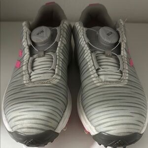 Adidas Women's Gray and Pink Athletic Shoes